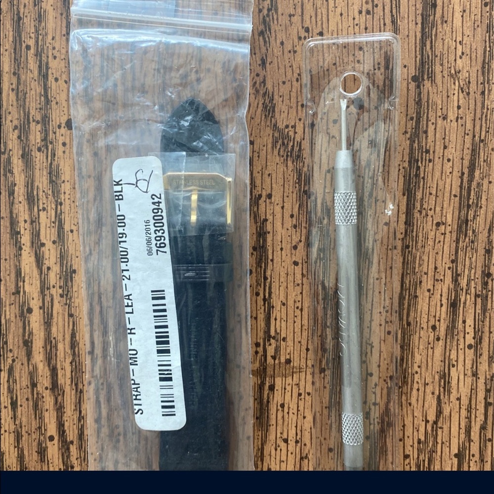 Black Movado Watch Band